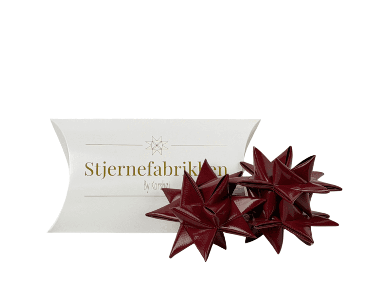 Bordeaux rød - DIY-kit - Stjernefabrikken