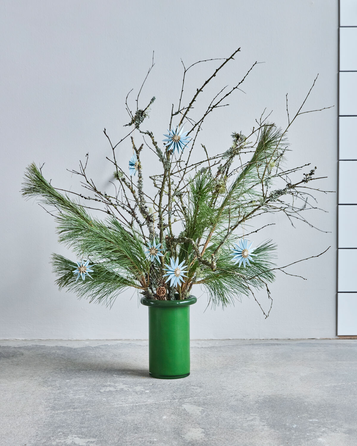 Julepynt, HD Stari, Lyseblå