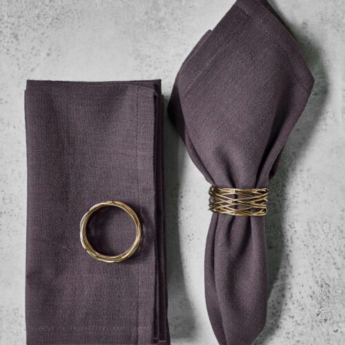 Servietringe, HD Ring, Gylden